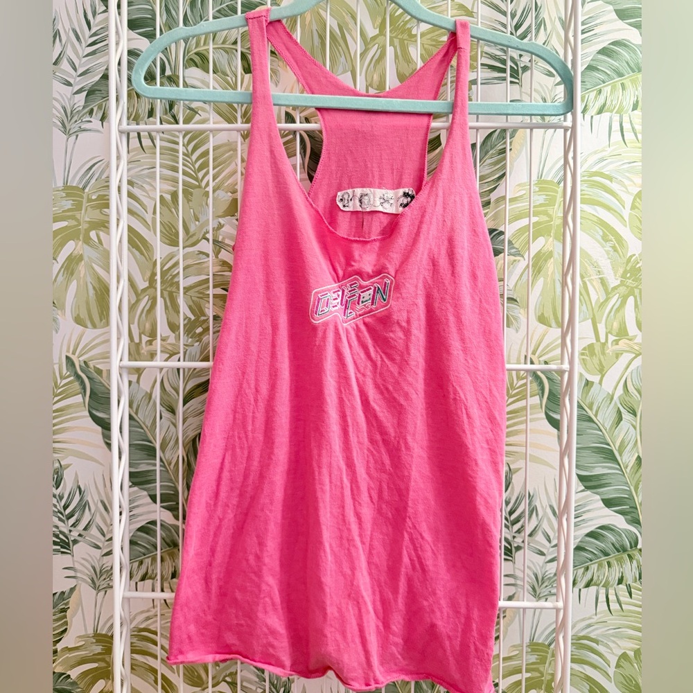 Pink DEF CON 31 Light Racerback Tank